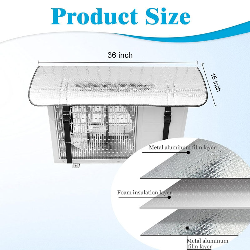 AC Outdoor Unit Protector Waterproof,Sun & Dust Protection