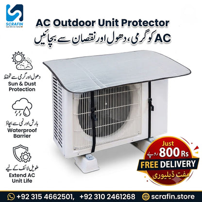 AC Outdoor Unit Protector Waterproof,Sun & Dust Protection