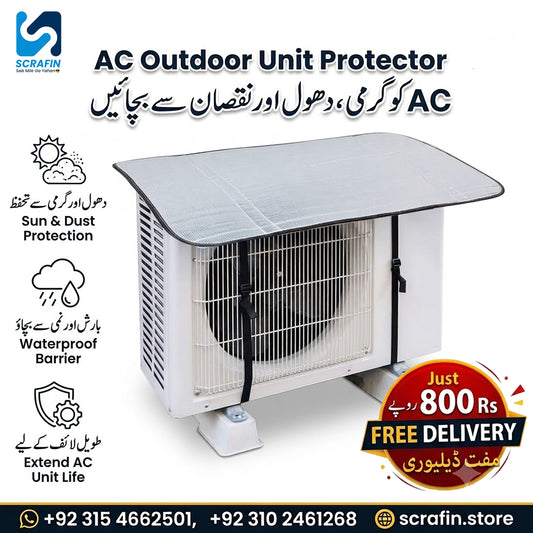 AC Outdoor Unit Protector Waterproof,Sun & Dust Protection