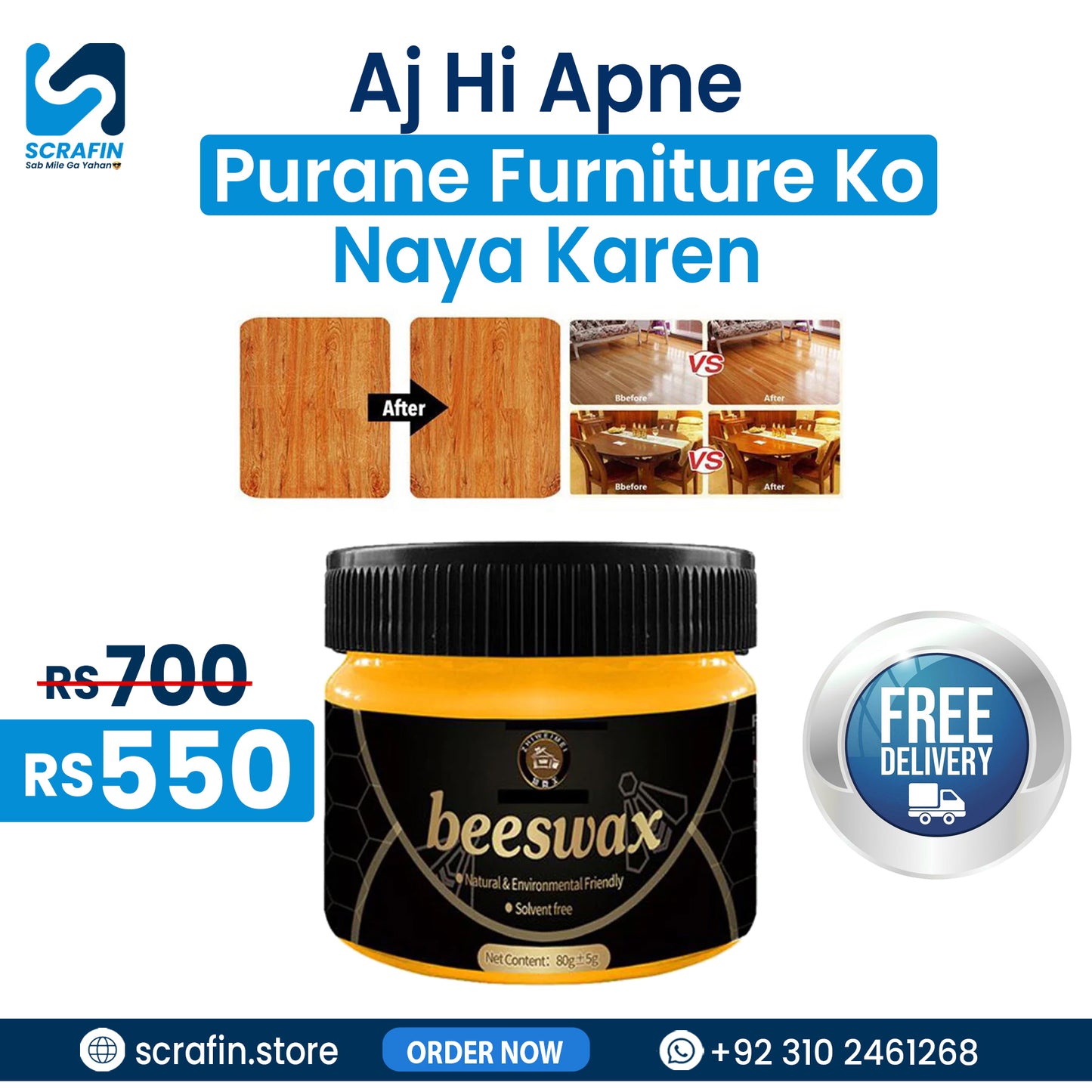 Beewax Furniture Polish